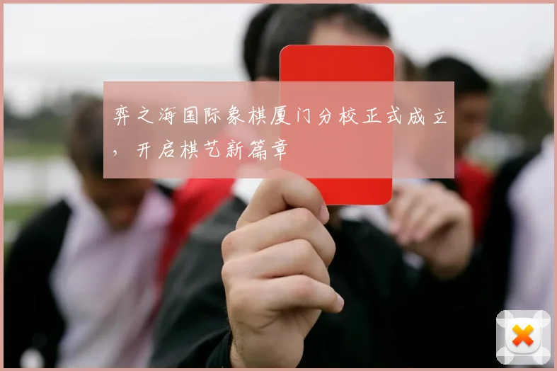 弈之海国际象棋厦门分校正式成立，开启棋艺新篇章